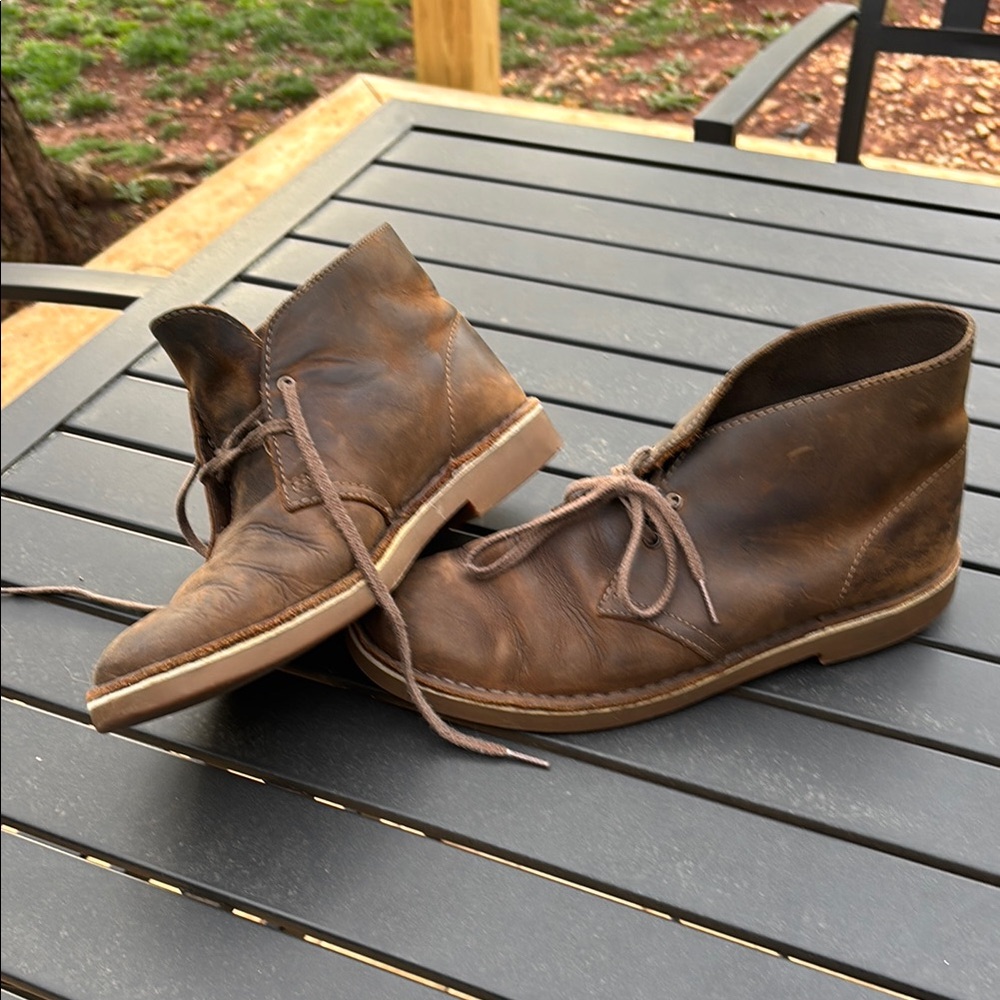 Men's Brown Leather Shoes